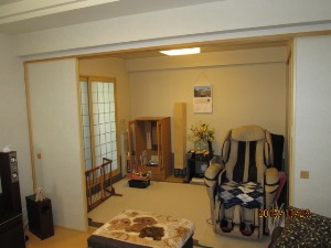 仏壇スペースを兼ねた壁面収納 アイ ホーム北海道